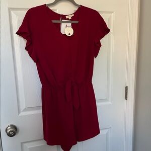 ODDY Scarlet V-Neck Romper